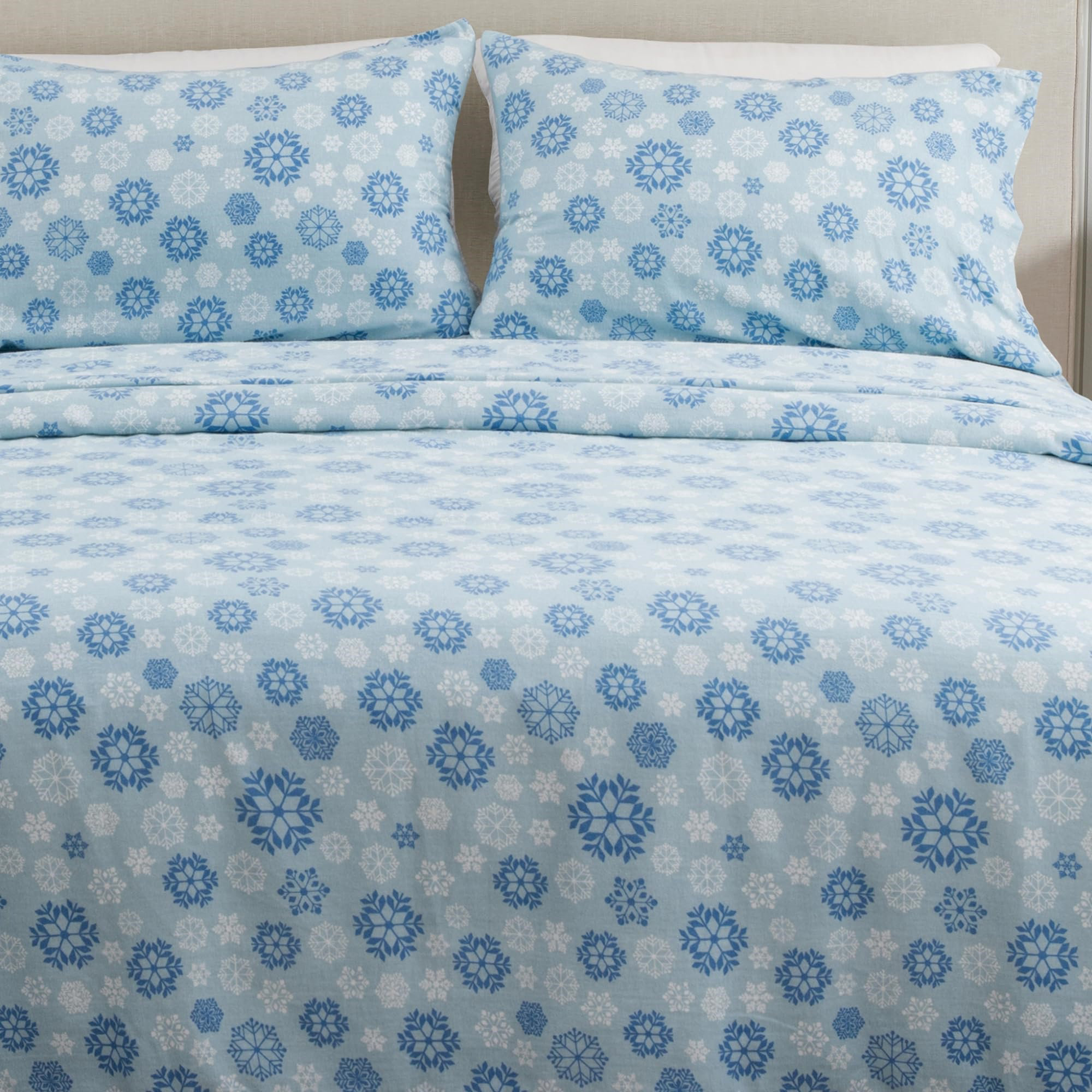 Turkish Cotton Flannel Sheet Set - Plaid & Stripe Collection
