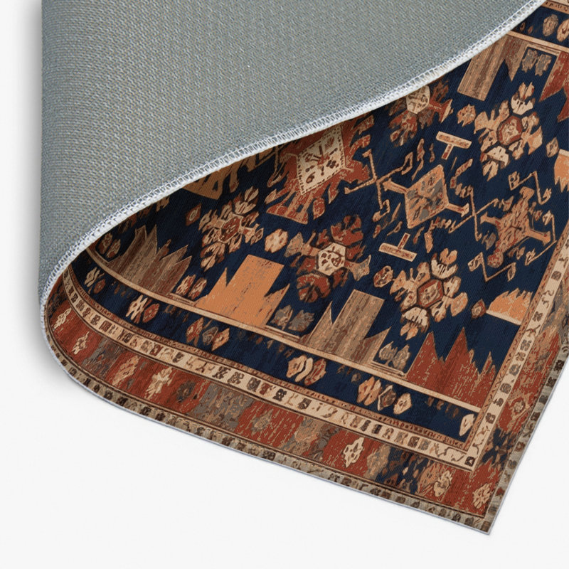Tapis turc intérieur et extérieur brun, Rectangle 4pi x 6 pi