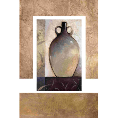 Botanical Jug - peinture sur toile tendue