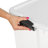 Sterilite Clear Plastic Stackable Storage Bin with White Latch Lid