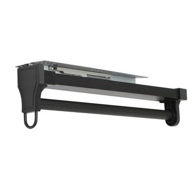 Pull-Out Closet Hanger Rod, Soft-Close Retractable Pants & Clothes Organizer, 220lbs Capacity