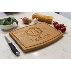 Oak Cutting Board With Tray Small 12x16 – YOHO