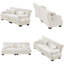 Causeuse rembourrée en chenille avec accoudoirs arrondis Nimbus Cloud Couch-685632850-685632848-685632846