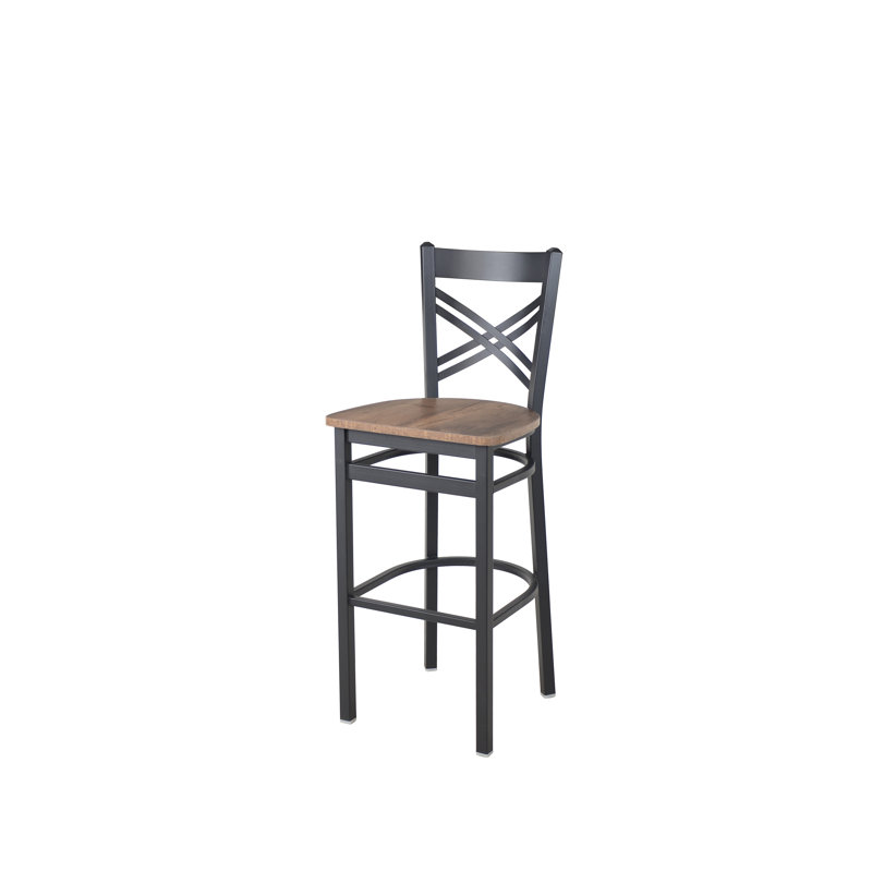 Tabouret de bar Hayward, Brun