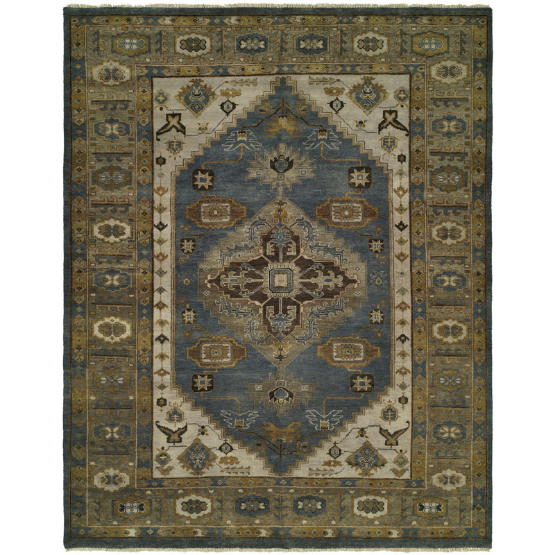 Mccarville Wool Oriental Indoor Rug, Rectangle 3' x 5'