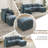 27.2" Square Storage Ottoman-233484561