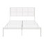 Eastern Platm Bedmetal Frame Finish Faux Cane Headboard