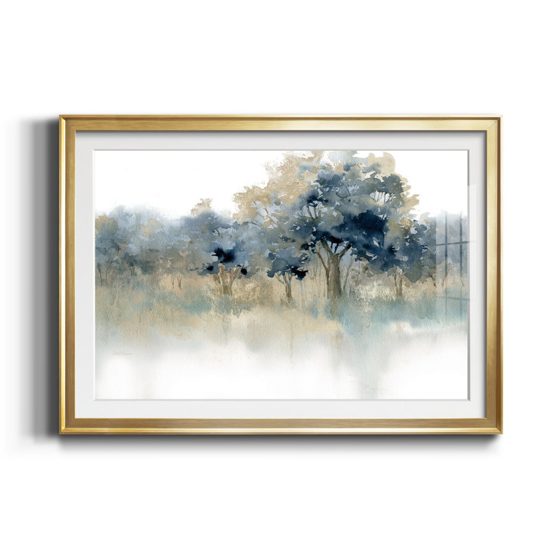 Waters Edge II - Cadre photo, reproduction d'art sur papier, Doré, H 22,5 po x l 30,5 po x P 1,5 po