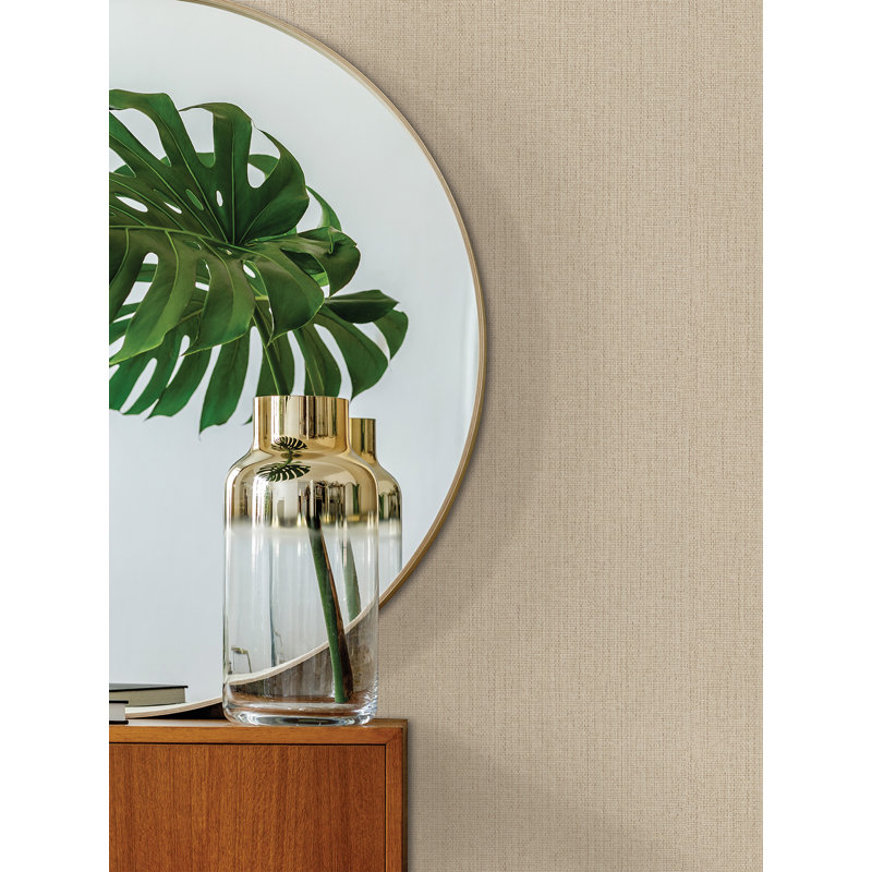 Rouleau de papier peint L 33 pi x l 20,9 po Hedon, Beige