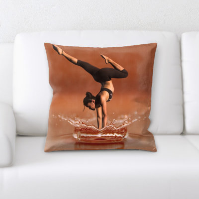 Coussin en fausse danse