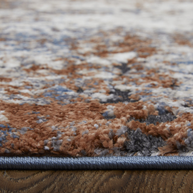 Rivah Performance Abstract Indoor Rug, Rectangle 10' x 14'