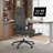 Foldex Ergonomic Office Chair, Folding Office Chair for Small Spaces with Lumbar Support-2093883902-2093883901