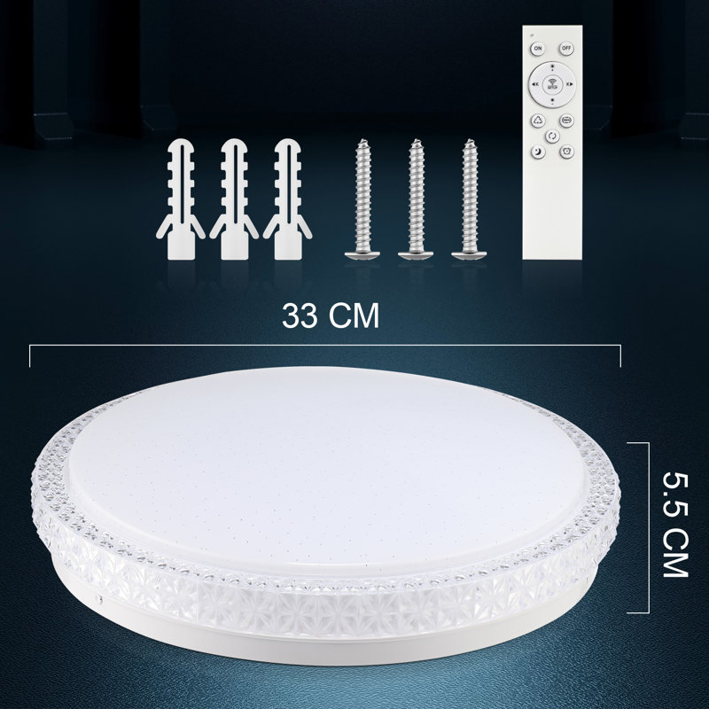 1-Light Flush Mount