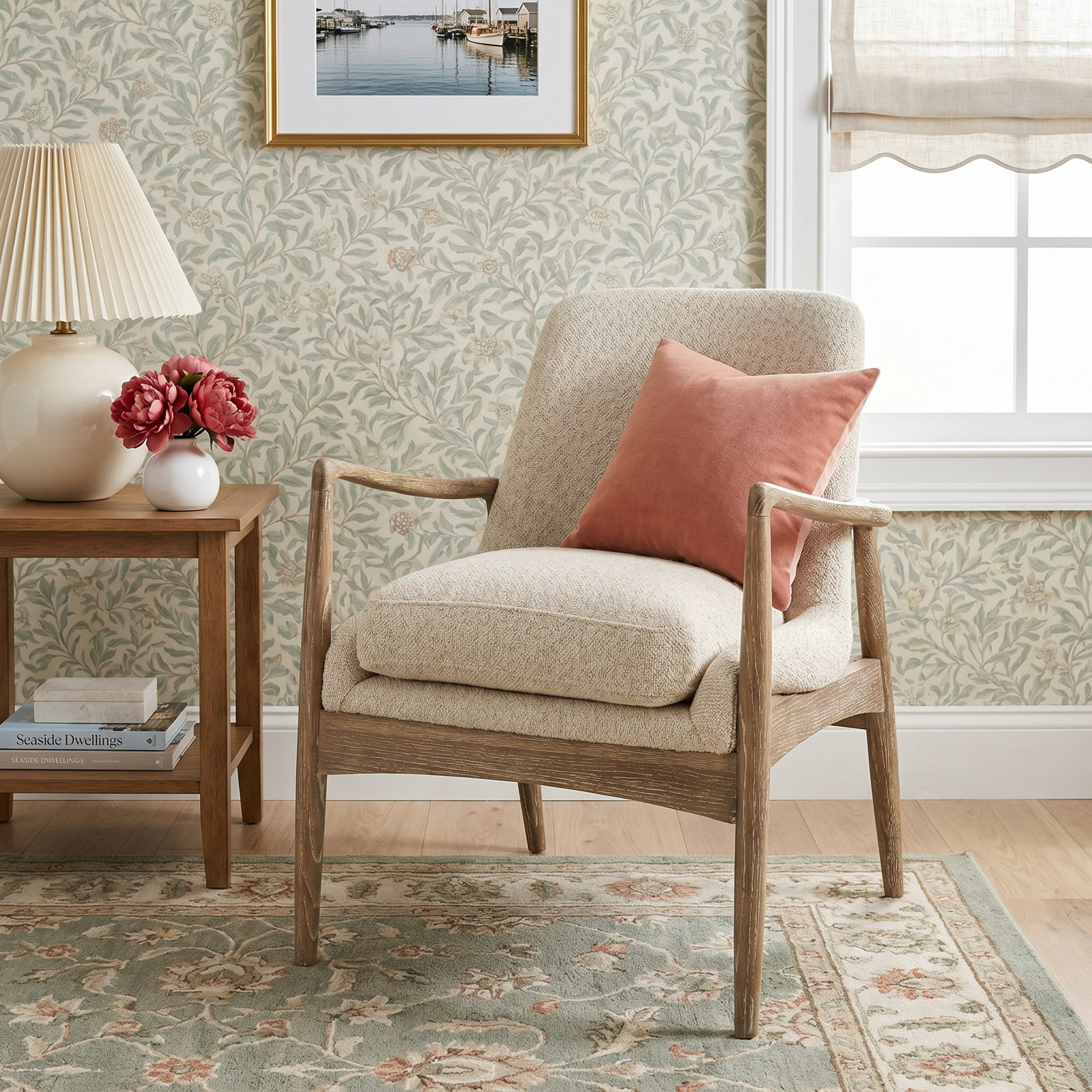 Russell Armchair, Light Brown