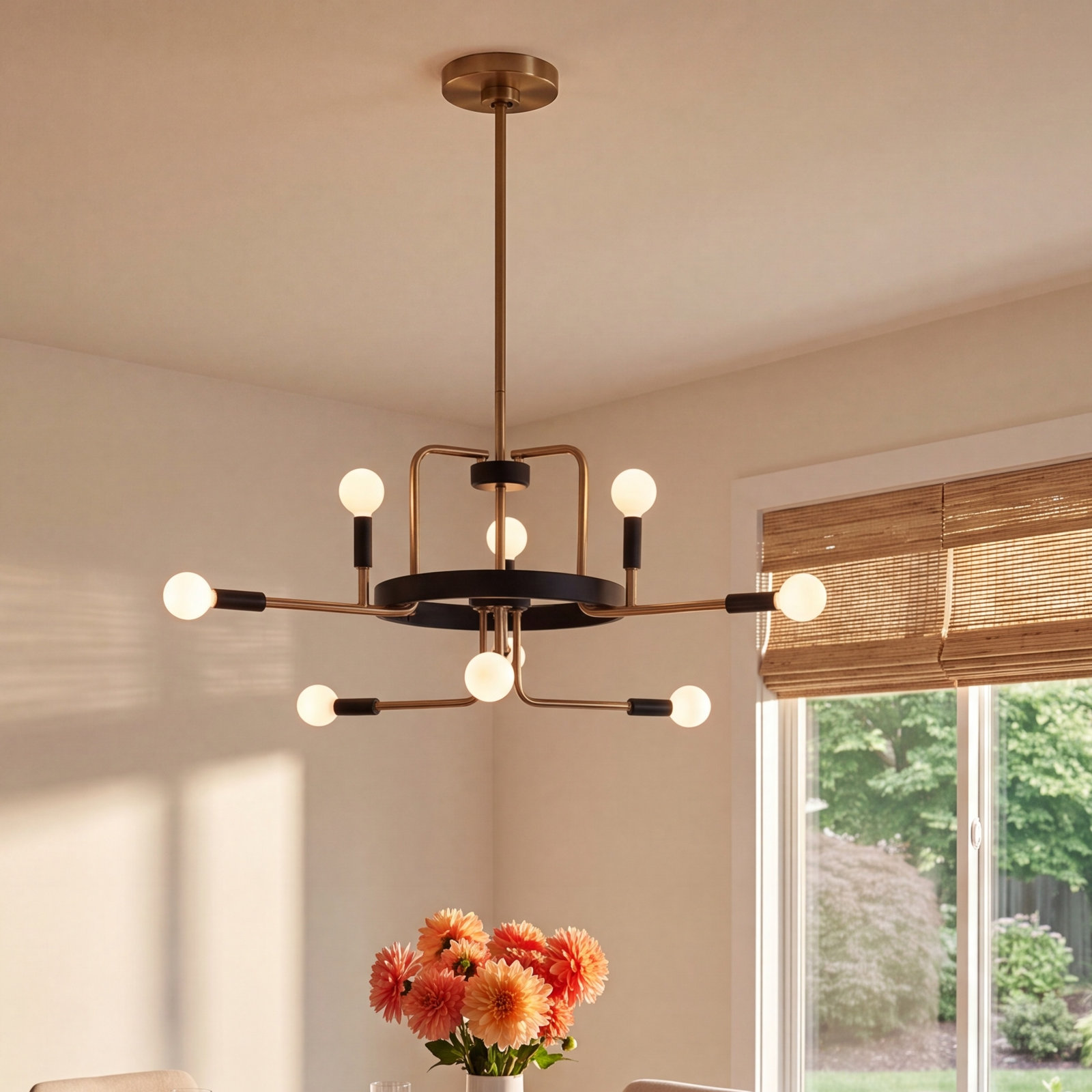 Sacci 9 - Light Dimmable Sputnik Chandelier