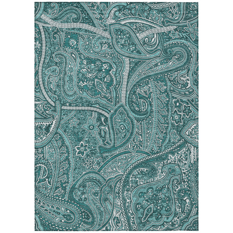 Itzamaray Paisley Rug, Rectangle 8' x 10'