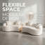 Curved Foam Modular Compression Sofa-164944127-164944124