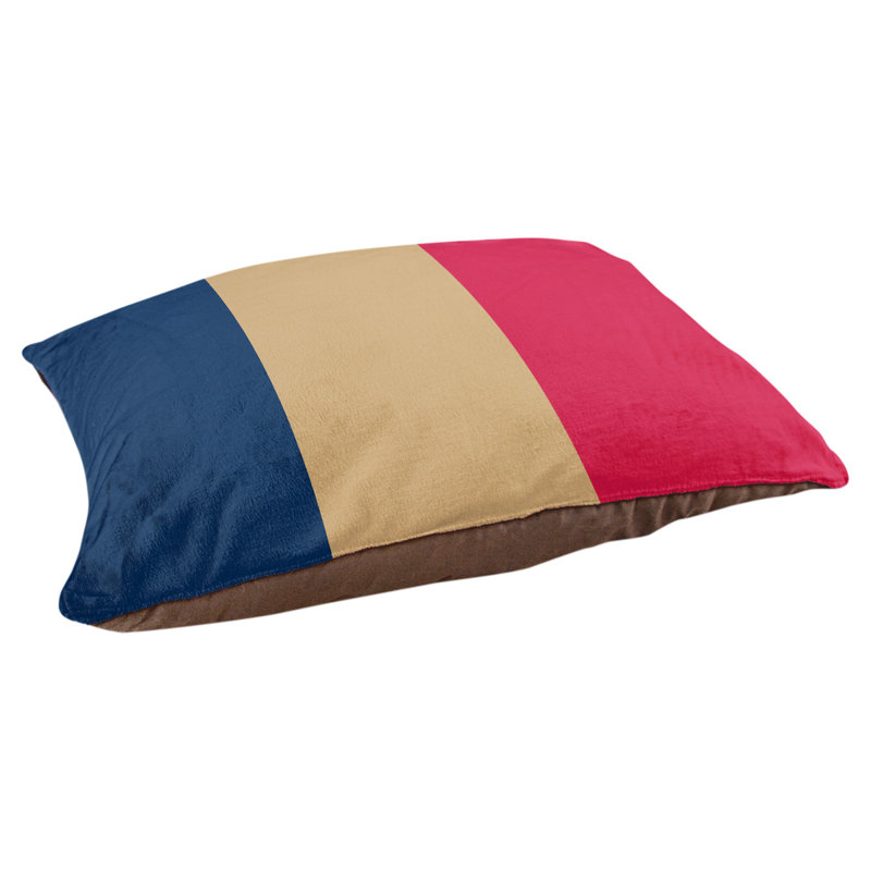 Coussin Arizona, Très grand (l 50 po x P 40 po x H 17 po), Bleu marine / or Kasota des Twins du Minnesota / r