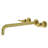Kingston Brass Concord Two-Handle 3-Hole Wall Mount Roman Tub Faucet-59137447-60119954