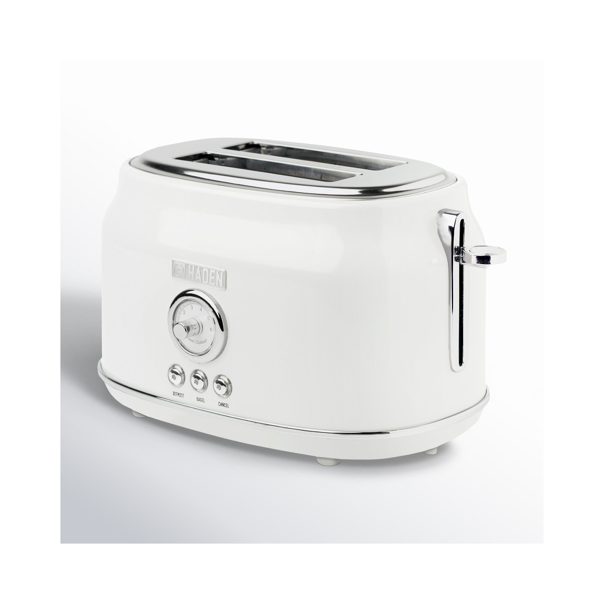 Dorset 2 - Slice Toaster, Ivory