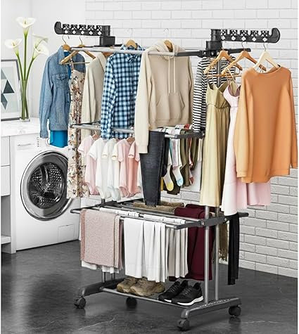 Iron Foldable Standard Drying Rack