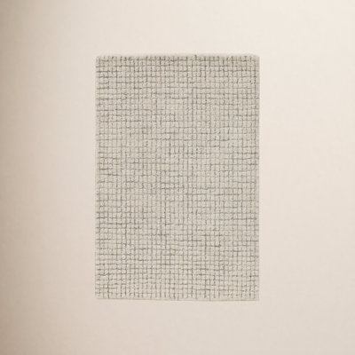 Roth Hand-Tufted Wool Grid Area Rug