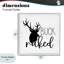 Giclée encadrée Buck Buck nue, design par Lux + Me Designs-396465595-396465598