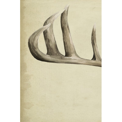 Triptych Whitetail I 1 Piece Wrapped Canvas Painting