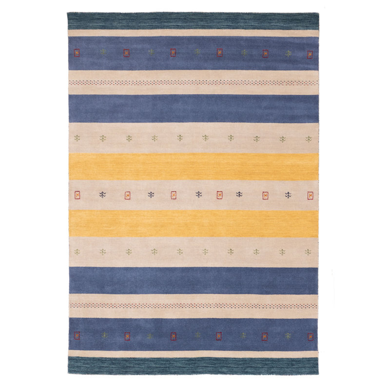 Kashkuli Gabbeh Grey Rug 6'7" x 9'8"