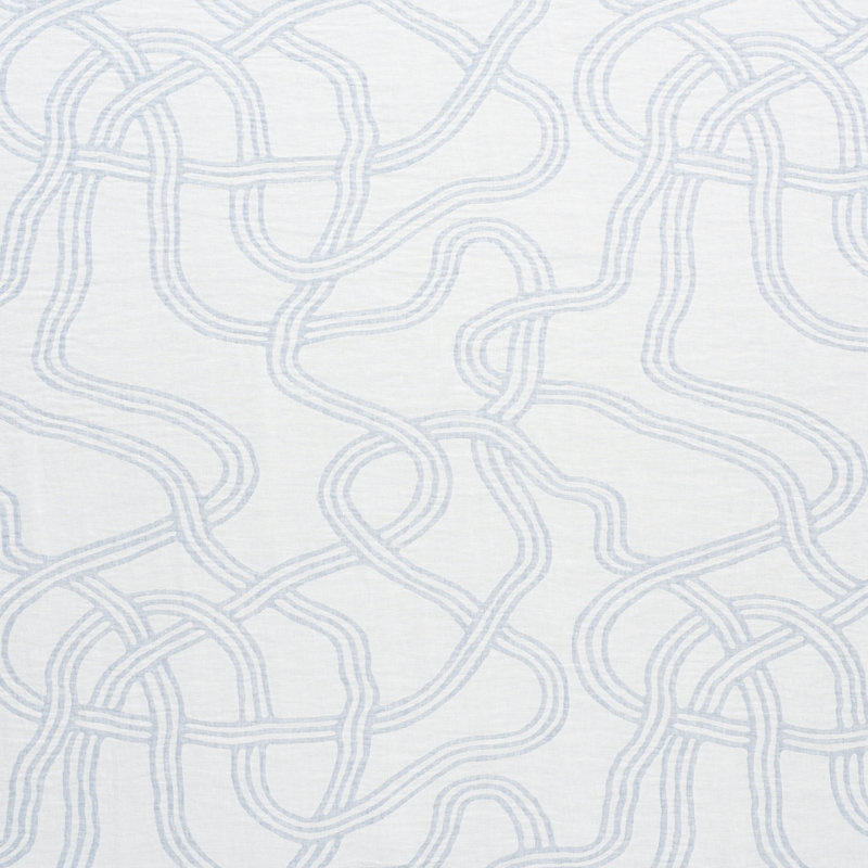 Tissu en lin Seabury, Bleu pâle