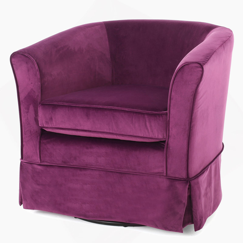 Chaise pivotante avec housse amovible