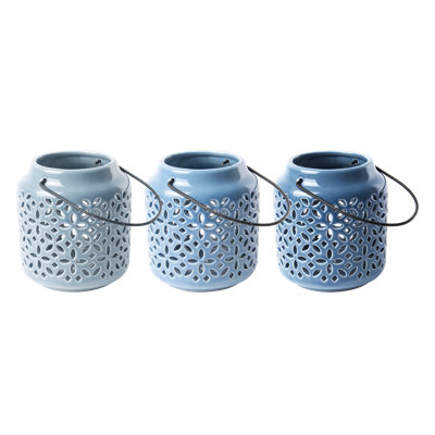 4.29'' H Ceramic Wall Tealight Holder