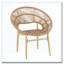 Chaise de salle à manger d'extérieur en osier de style papasan-1767602671