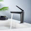 Robinet de salle de bain à poignée simple-118728945