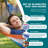  Weekender 2-Person Polyester Rope Hammock w/ Spreader Bar, 80x55