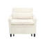Fauteuil beige confortable pour petit appartement avec balcon et canapé-lit-1667591946