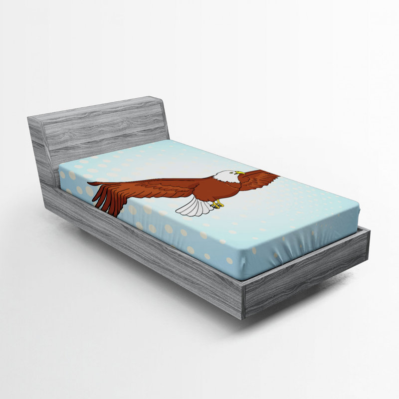 Eagle Microfiber Fitted Sheet, Twin Fitted Sheet