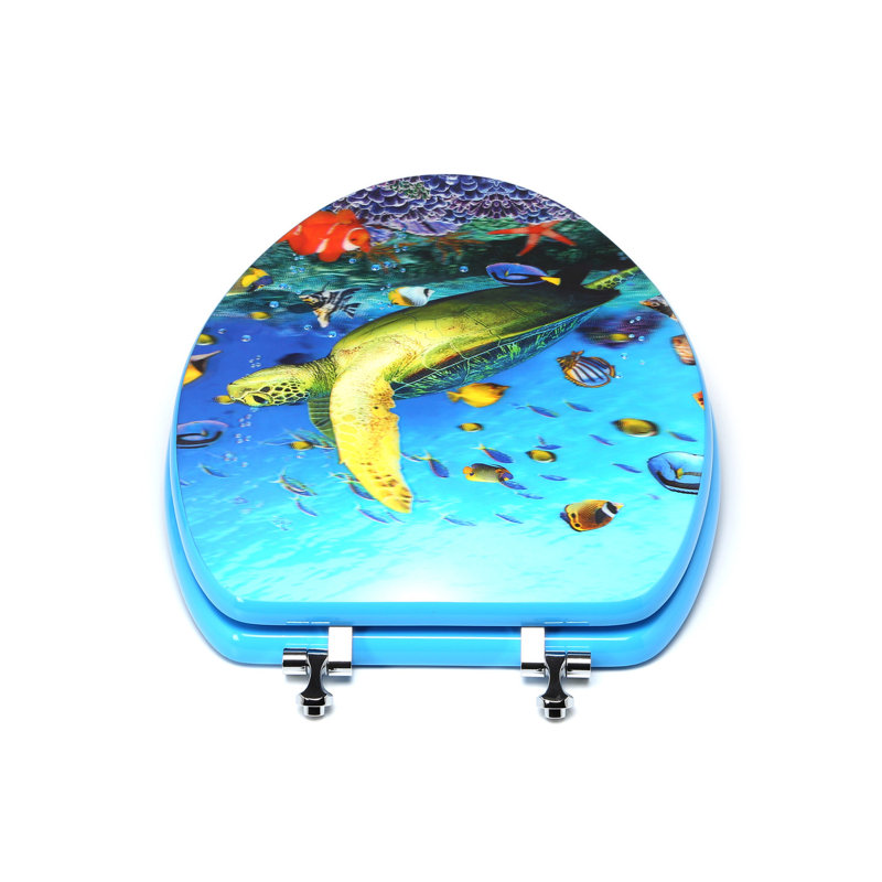Siège de toilette allongé sea tortue