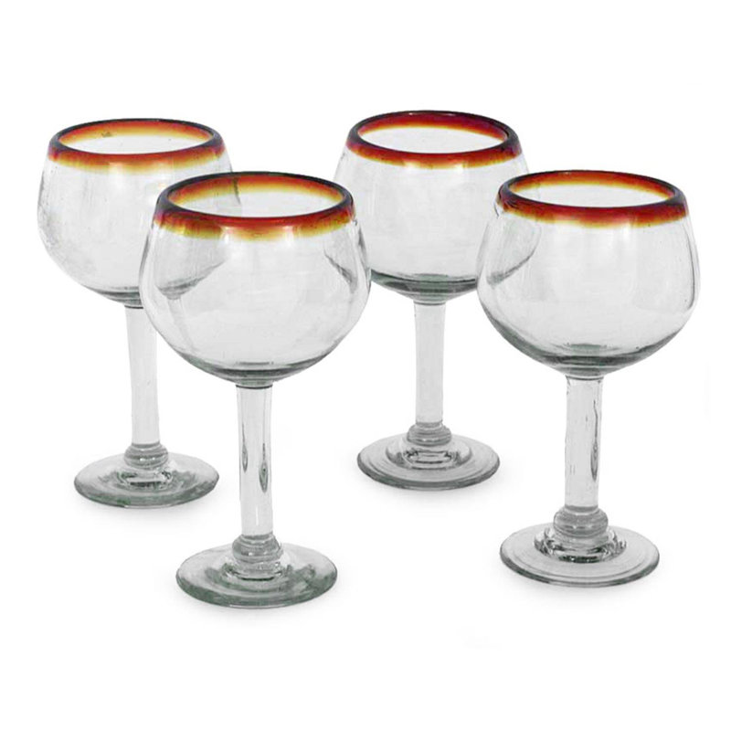 Dowitcher 12oz. Stemless Wine Glass Set