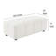 Repose-pieds rectangulaire Creager Boucle