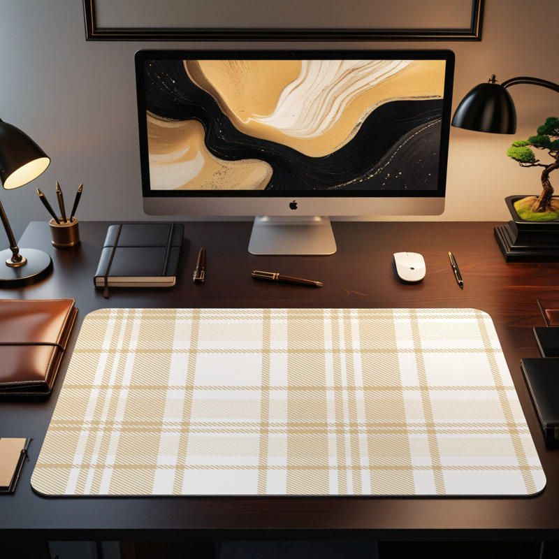 Polyester Desk Pad, 31.5x15.5