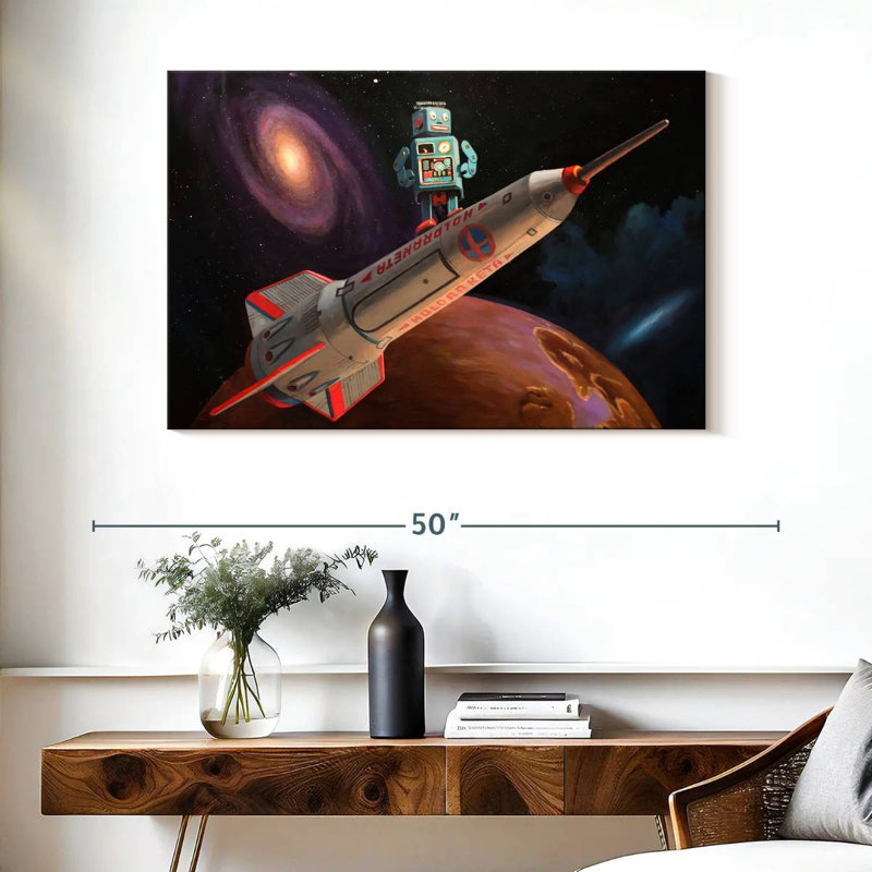 Ashelle Rocket Surfer, H 26 po x l 39 po