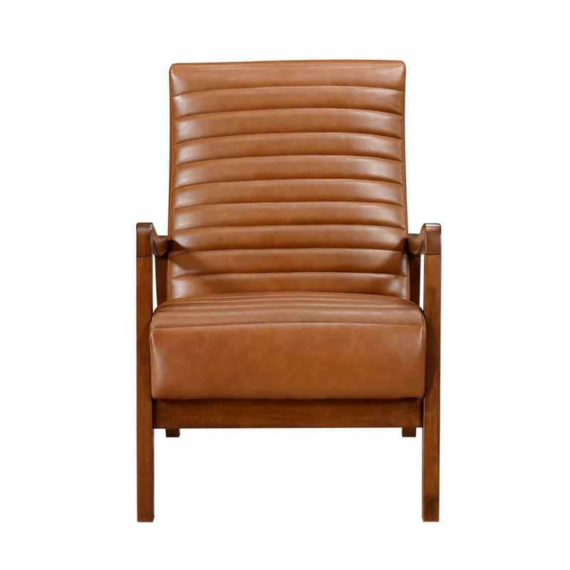 Anaie Faux Leather Armchair