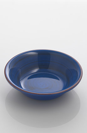 St Tropez Acrylic Dining Bowl, Blue
