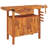 Hassiel 48.8'' W Solid Wood Top Workbench