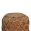 Amenia 40cm Wide Cylinder Geometric Footstool Ottoman