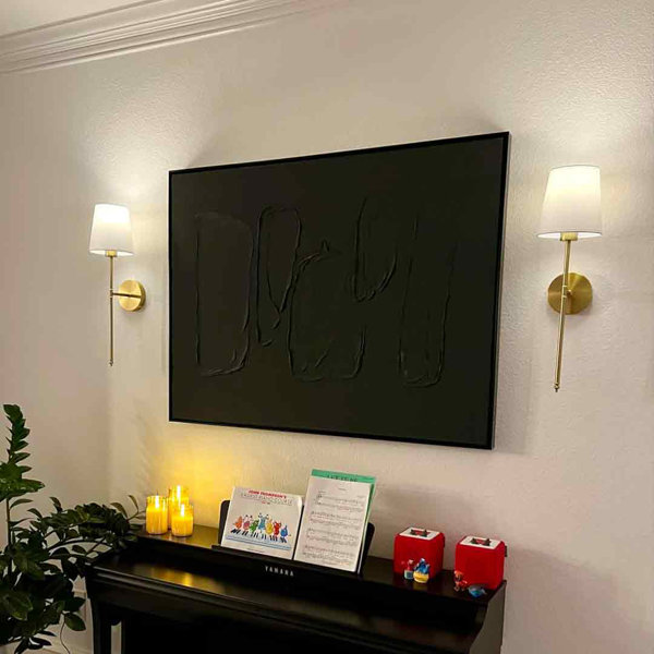 Lot De 2 Lampes Murales LED Rechargeables, Veilleuse Magnétique à Luminosité Réglable, Lampe De Lecture Tactile Rotative A 360 90746979