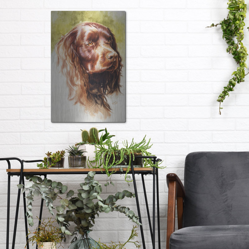 «Am Water Spaniel» par Barbara Keith, H 16 po x l 12 po