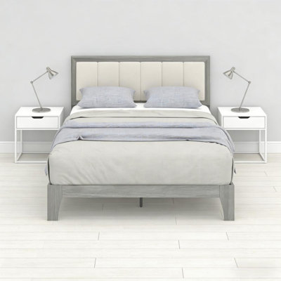 Platform Bed Frame,Bed Frame with Headboard