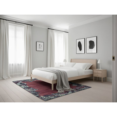 Tapis abstrait moderne 1960